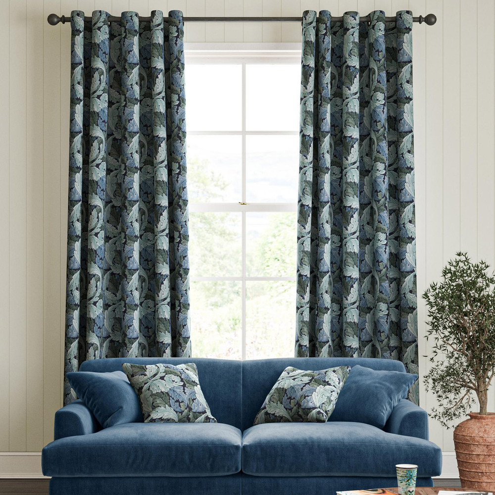 Acanthus Indigo Curtains - 130825cur_ROOMSET_01.jpg