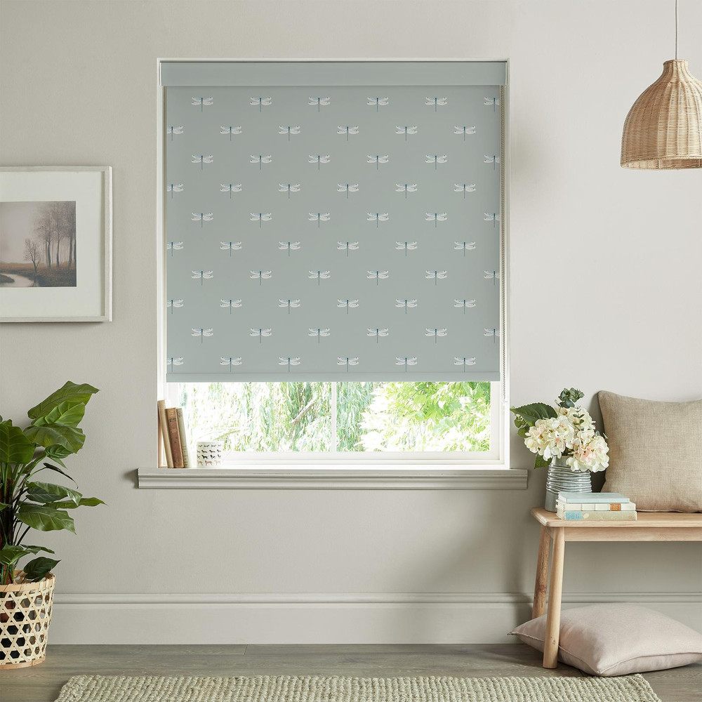 Dragonfly Grey Blue Roller Blind - 131196rol_ROOMSET_01.jpg