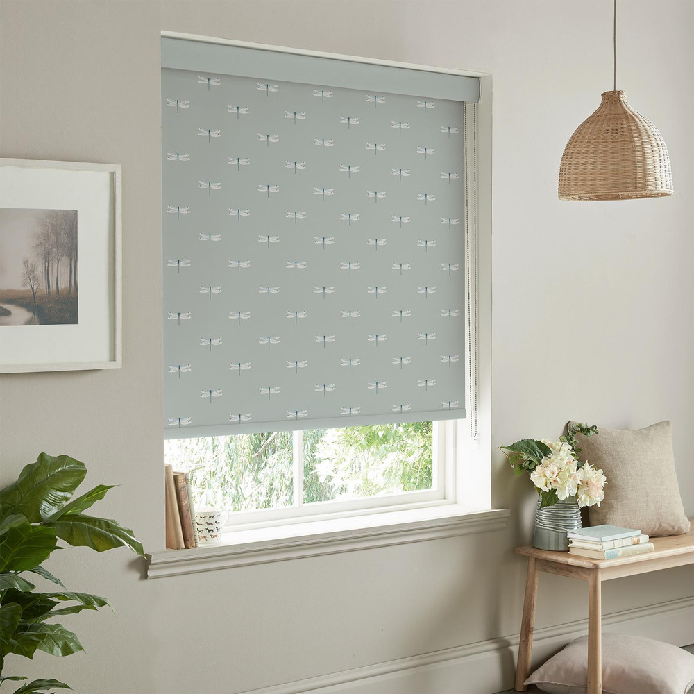 Dragonfly Grey Blue Roller Blind - 131196rol_ROOMSET_02.jpg
