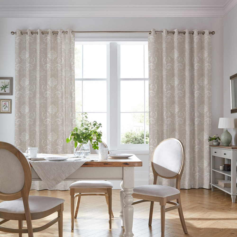 Josette Dove Grey Curtains by Laura Ashley - 130691cur_ROOMSET_01.jpg