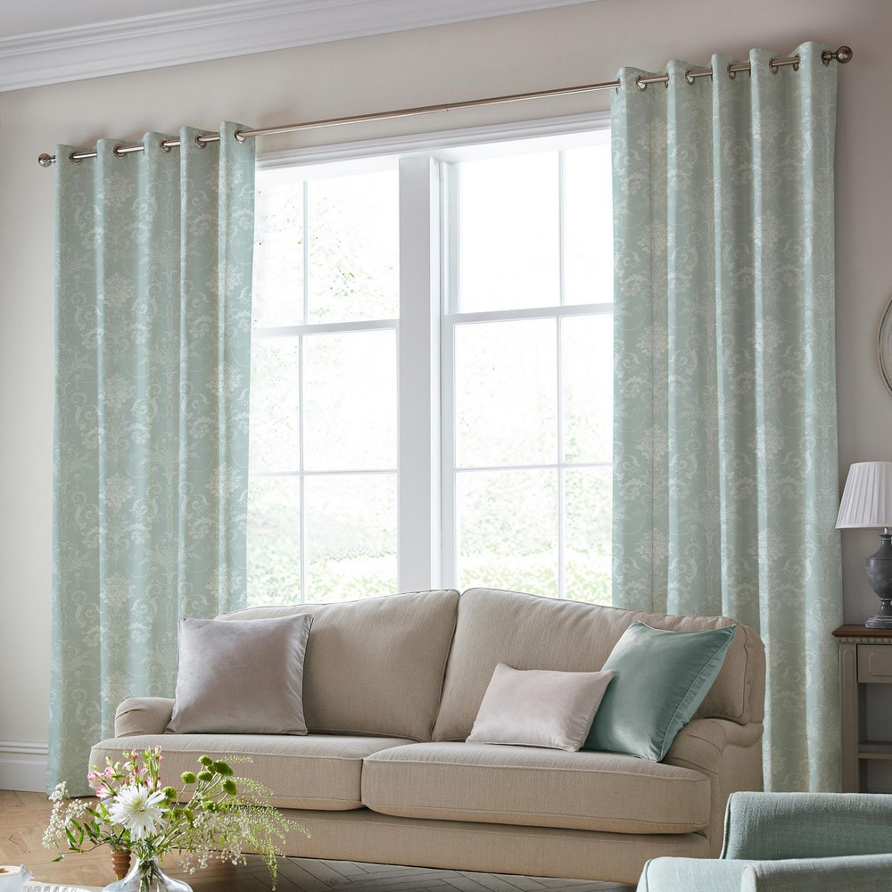 Josette Duck Egg Curtains by Laura Ashley - 130692cur_ROOMSET_02.jpg