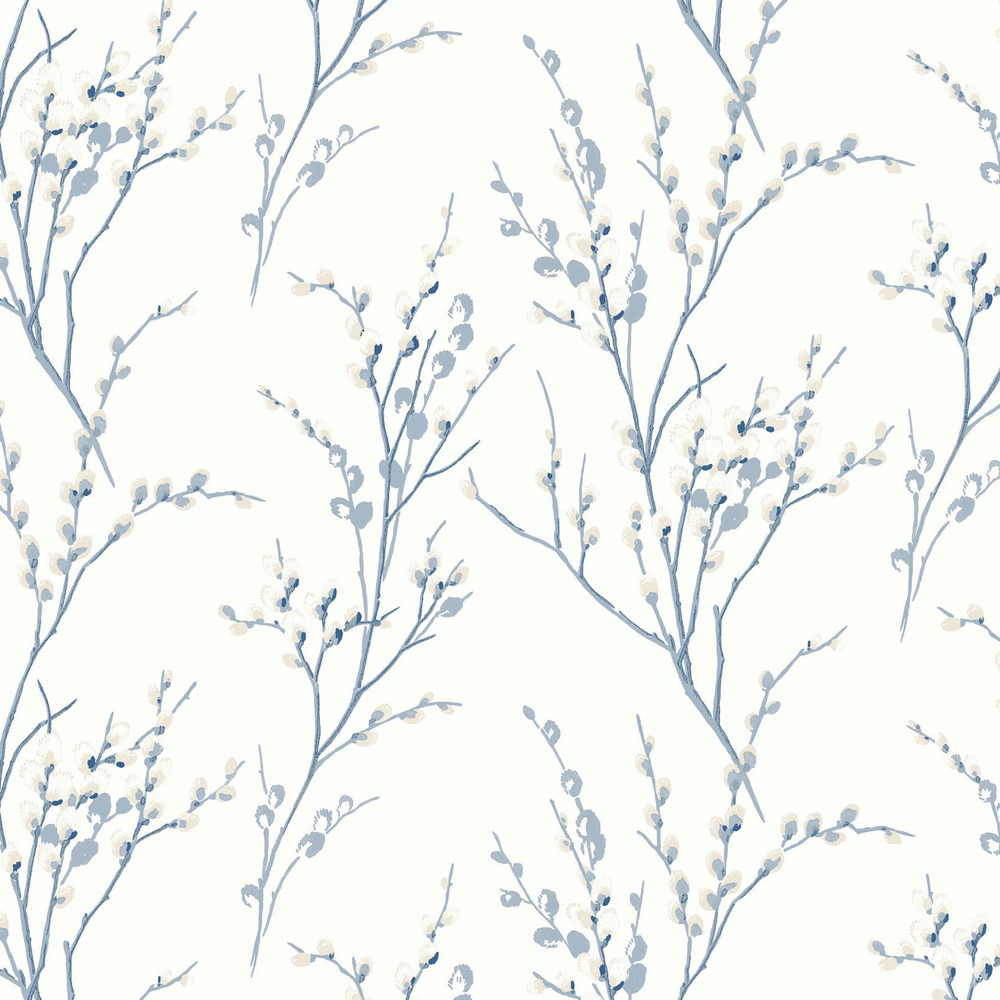 Pussy Willow Off White/Seaspray Curtains by Laura Ashley - 130717cur_DETAIL_01.jpg