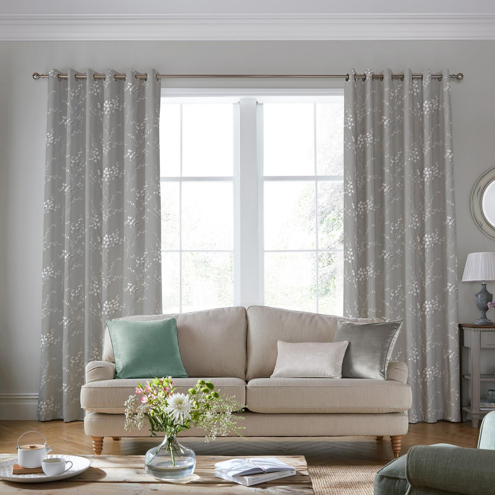 Pussy Willow Steel Curtains by Laura Ashley - 130718cur_ROOMSET_01.jpg