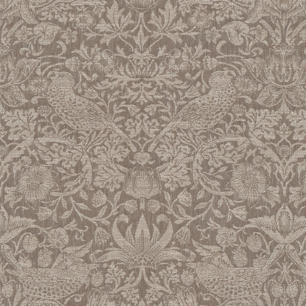 Strawberry Thief Woven Limestone Curtains by William Morris At Home - 130891cur_DETAIL_01.jpg