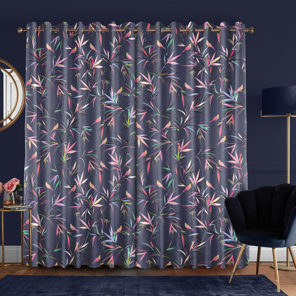 Bamboo Smokey Blue Curtains - 130741cur_ROOMSET_02.jpg