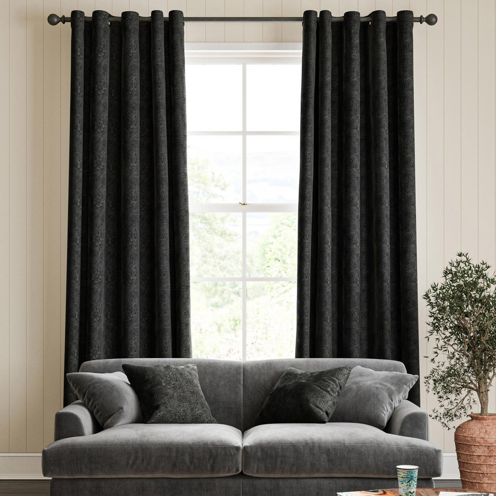 Marigold Velvet Charcoal Curtains - 130852cur_ROOMSET_01.jpg