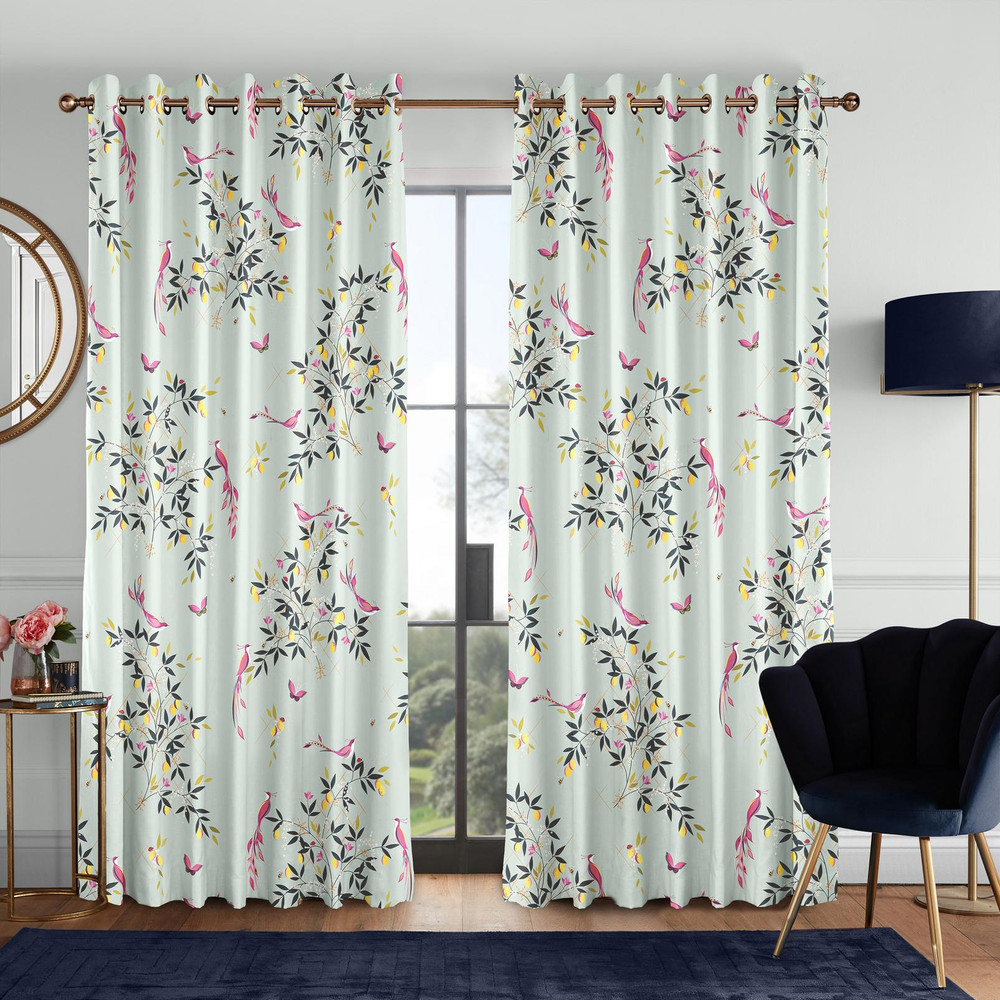 Birds & Trellis Duckegg Curtains by Sara Miller - 131068cur_ROOMSET_01.jpg