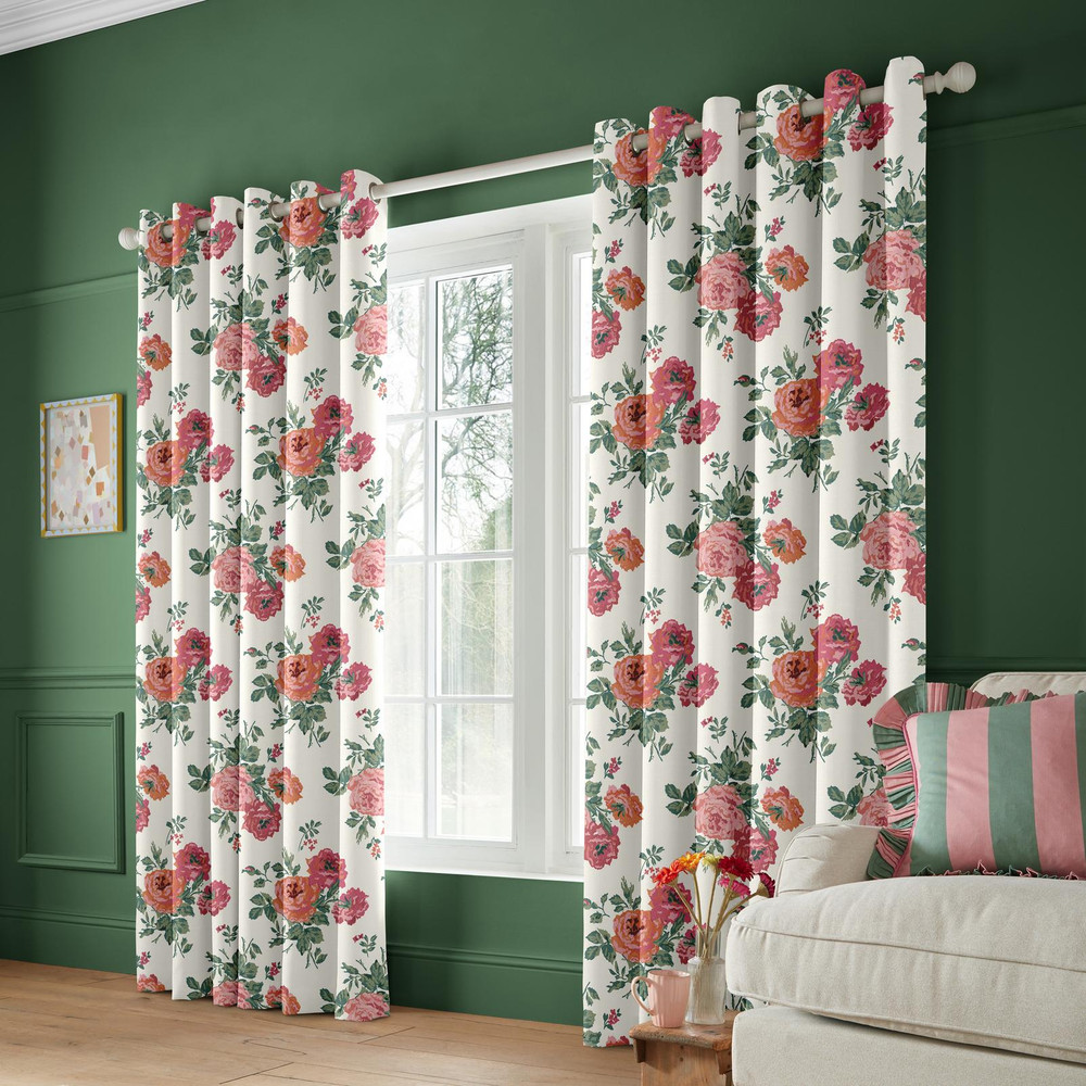 Archive Rose Pink Blooms Curtains - 130914cur_ROOMSET_02.jpg