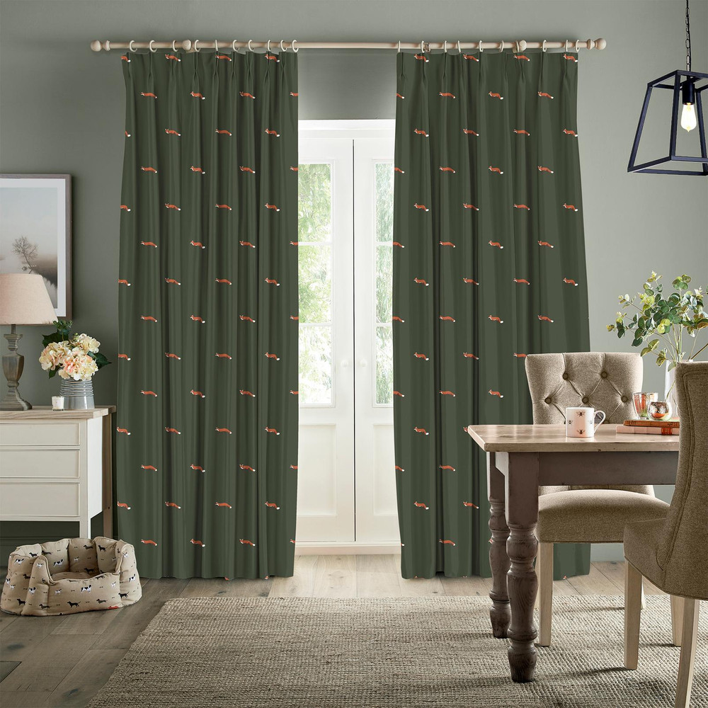Foxes Forest Green Curtains - 131209cur_ROOMSET_01.jpg
