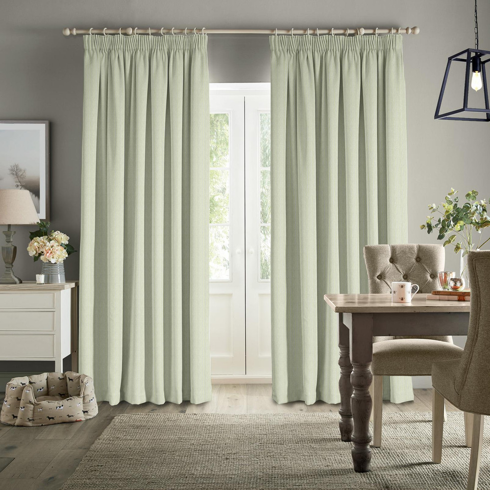 Stamford Stripe Sage Curtains by Sophie Allport - 130805cur_ROOMSET_01.jpg