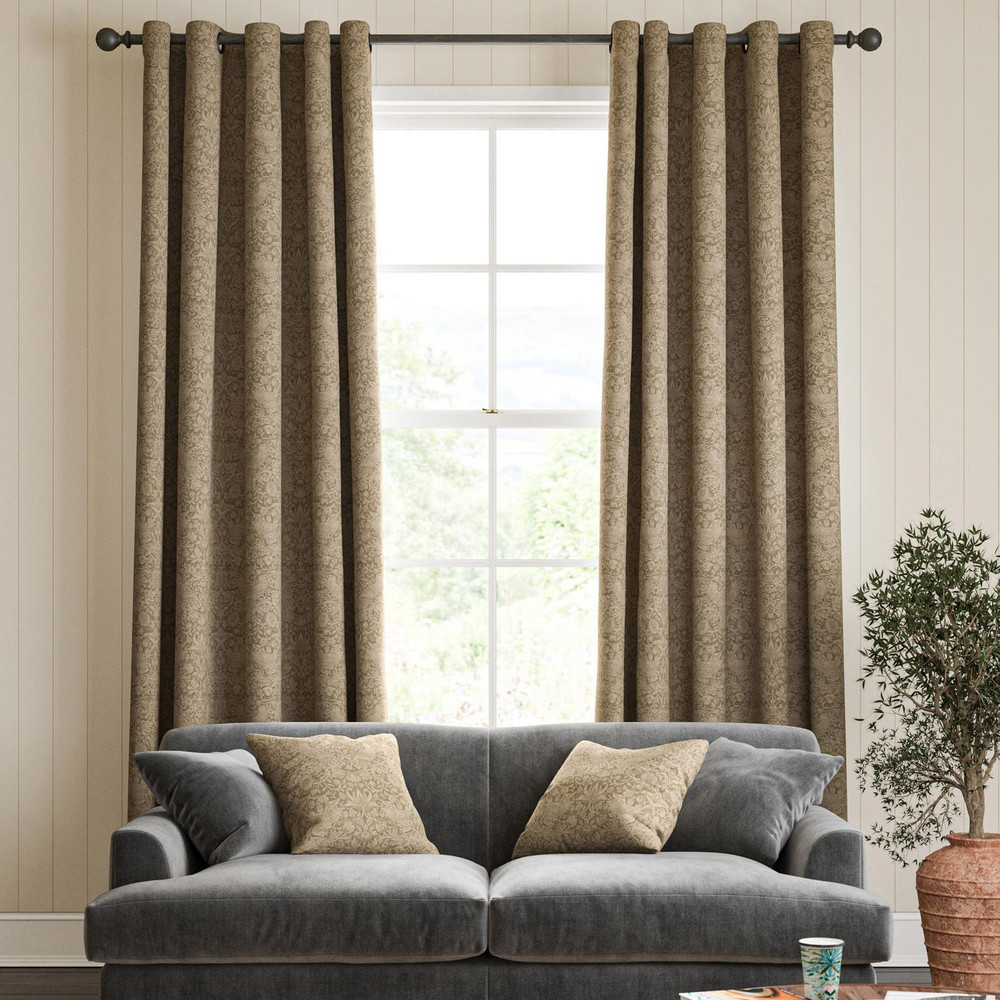 Strawberry Thief Woven Walnut Curtains by William Morris At Home - 130893cur_ROOMSET_01.jpg