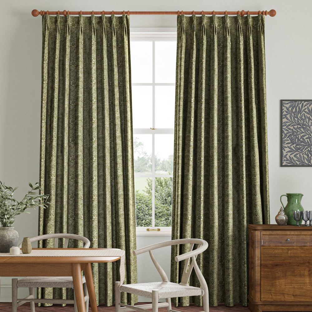 Marigold Sage Curtains by William Morris At Home - 130861cur_ROOMSET_01.jpg