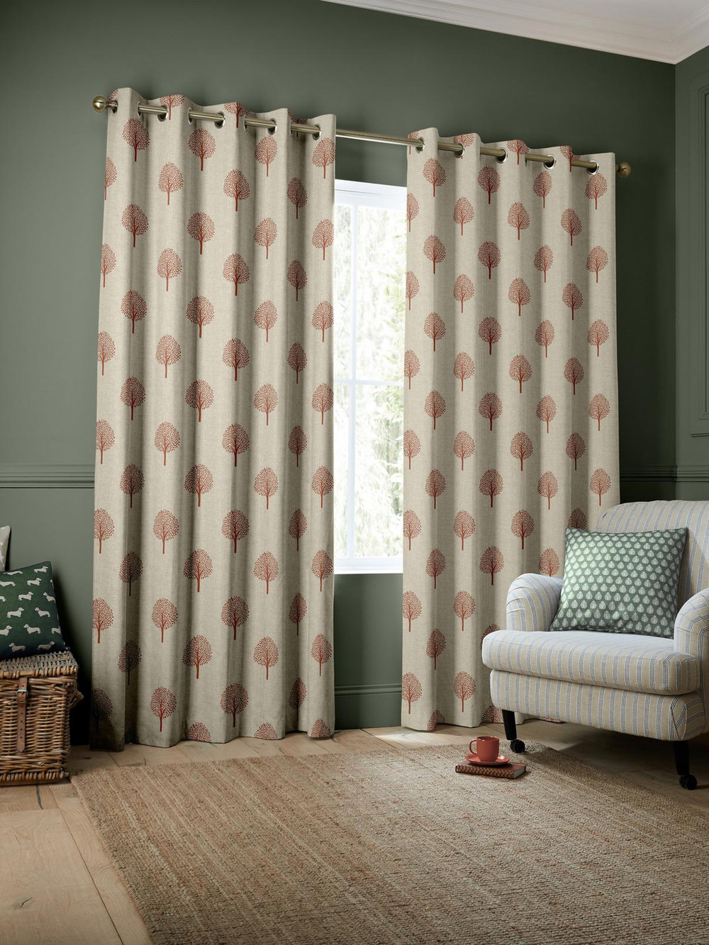 Yew Tree Rust Curtains by Emily Bond - 130650cur_ROOMSET_02.jpg