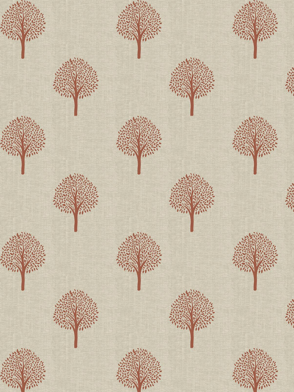 Yew Tree Rust Curtains by Emily Bond - 130650cur_DETAIL_01.jpg