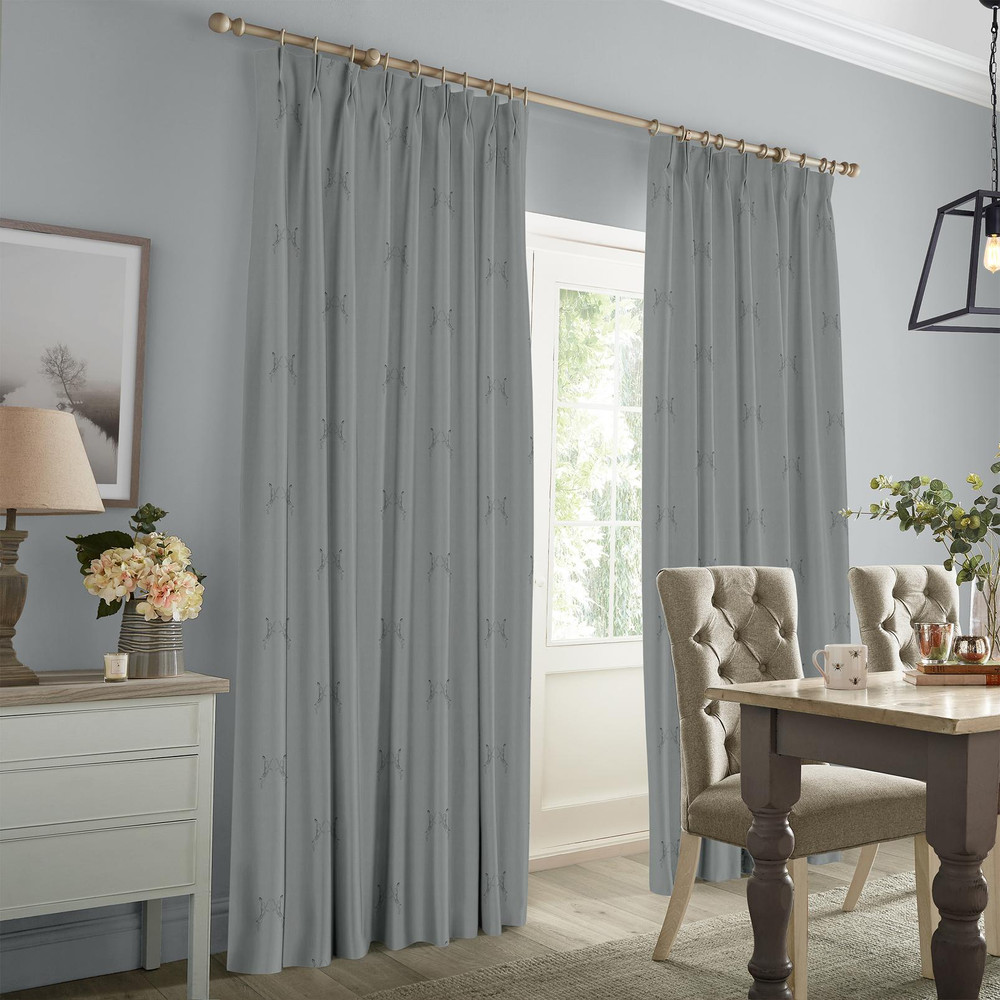 Boxing Hares Deep Duckegg Curtains by Sophie Allport - 131189cur_ROOMSET_02.jpg