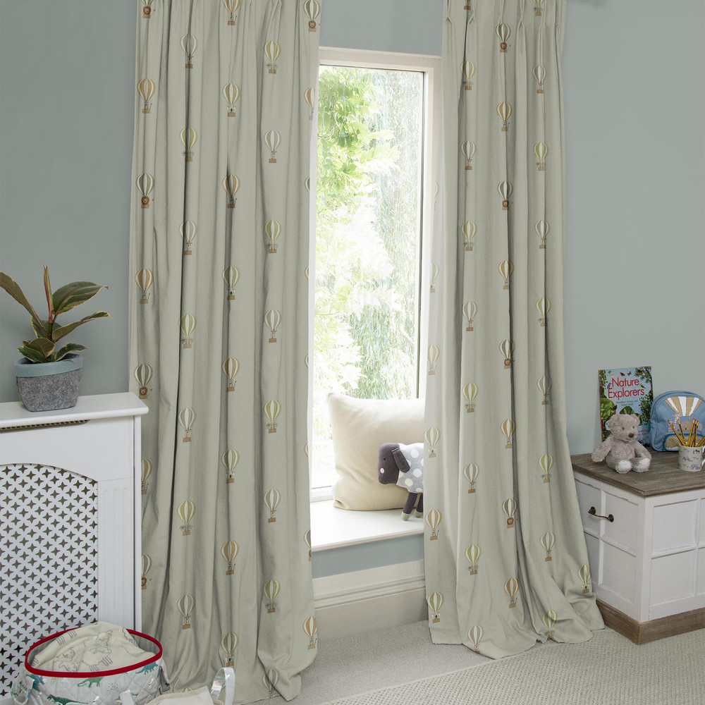 Bears & Balloons Mint Grey Curtains by Sophie Allport - 131168cur_ROOMSET_02.jpg