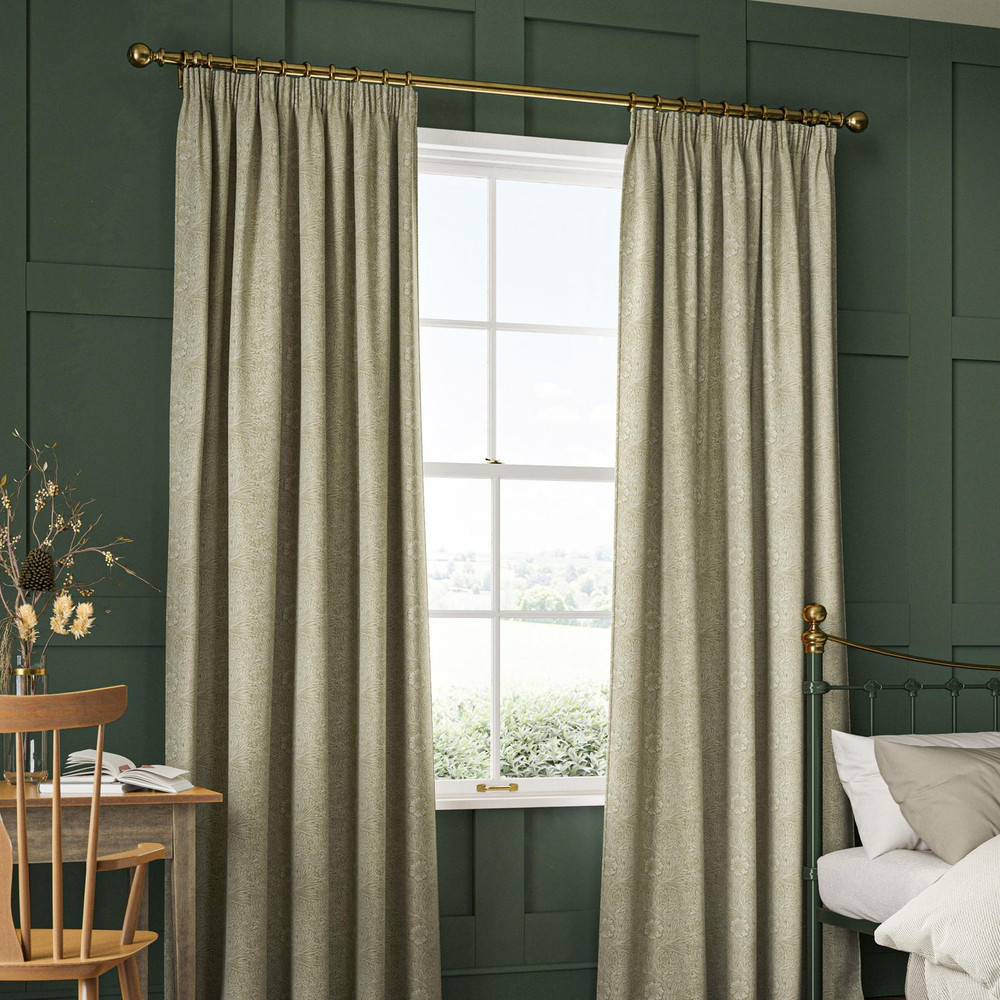 Marigold Woven Nettle Curtains by William Morris At Home - 130864cur_ROOMSET_01.jpg