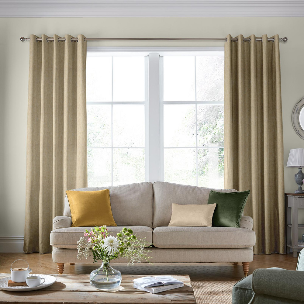 Whinfell Gold Curtains by Laura Ashley - 130736cur_ROOMSET_01.jpg