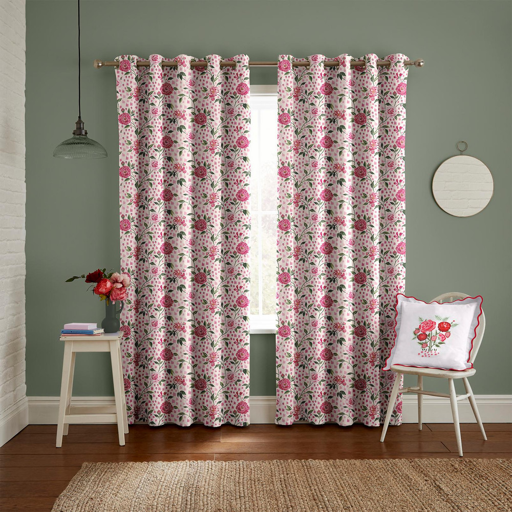 Tea Rose Pink Curtains by Cath Kidston - 131011cur_ROOMSET_01.jpg