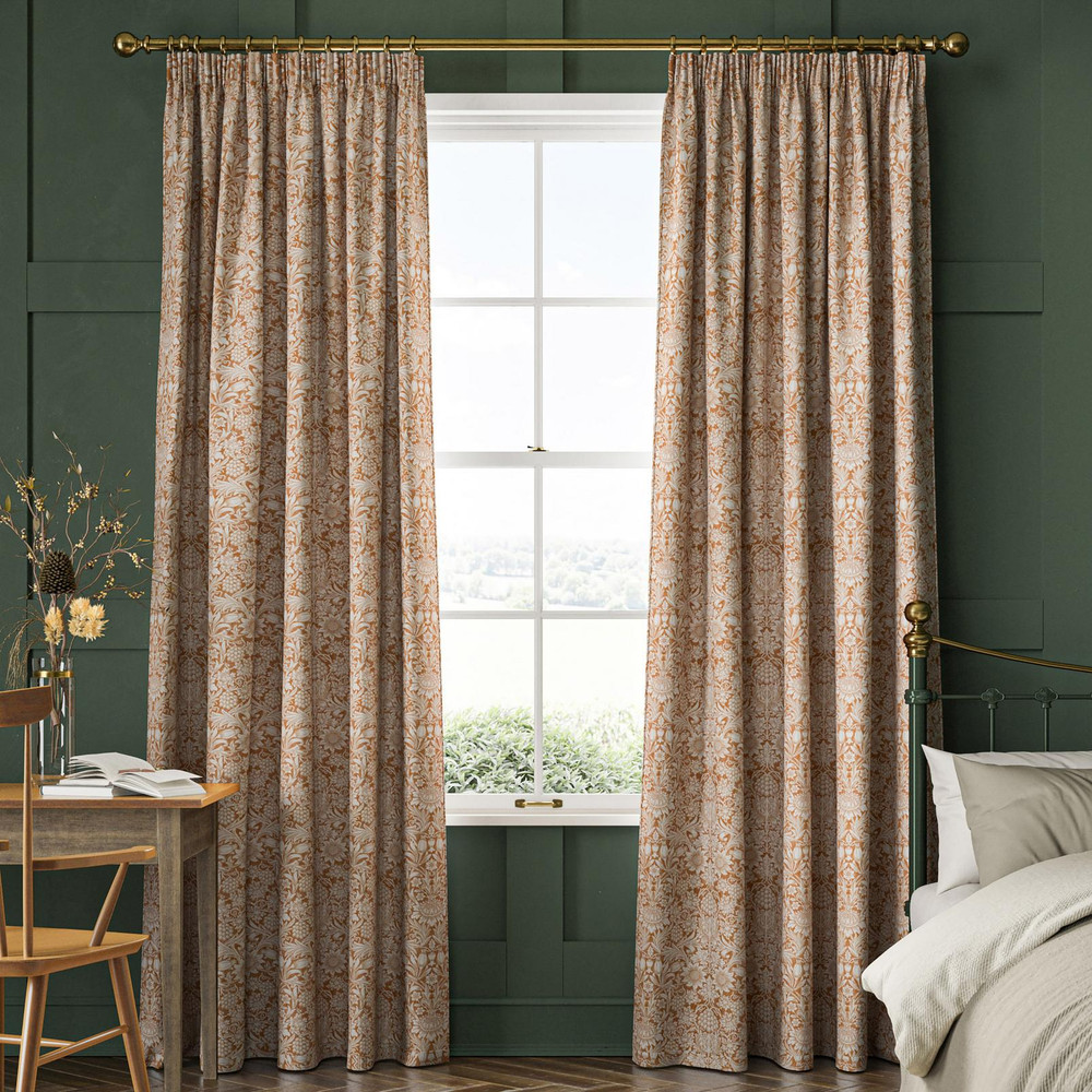 Sunflower Madder Curtains by William Morris At Home - 130897cur_ROOMSET_01.jpg