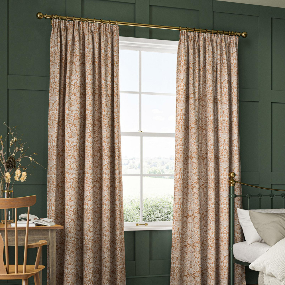 Sunflower Madder Curtains by William Morris At Home - 130897cur_ROOMSET_02.jpg