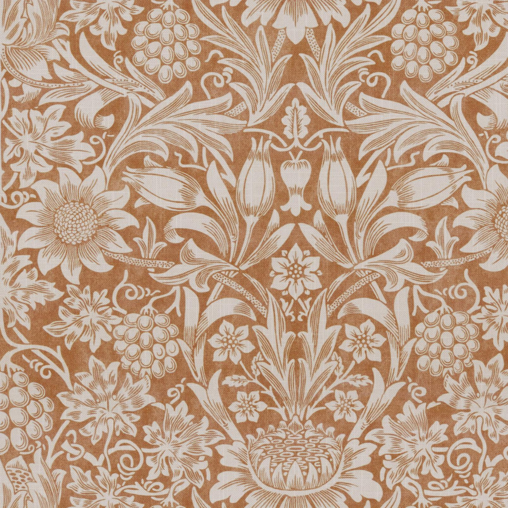 Sunflower Madder Curtains by William Morris At Home - 130897cur_DETAIL_01.jpg