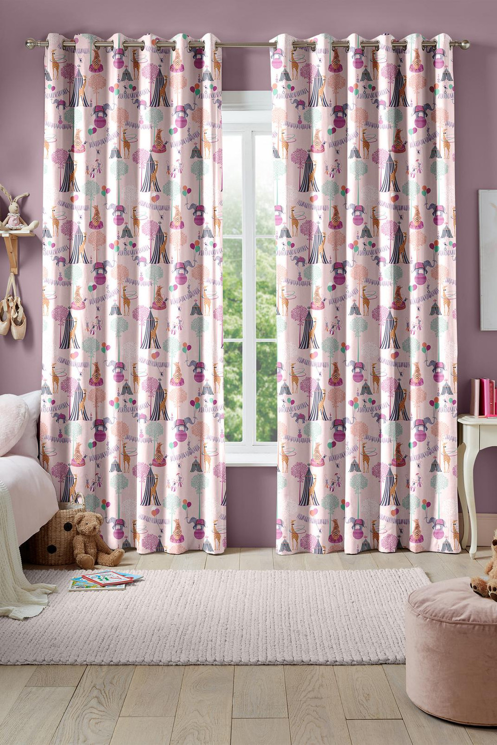 Circus Pink Curtains by Sara Miller - 131072cur_ROOMSET_01.jpg
