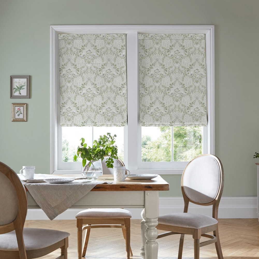 Parterre Sage Roman Blind by Laura Ashley - 130705rom_ROOMSET_01.jpg