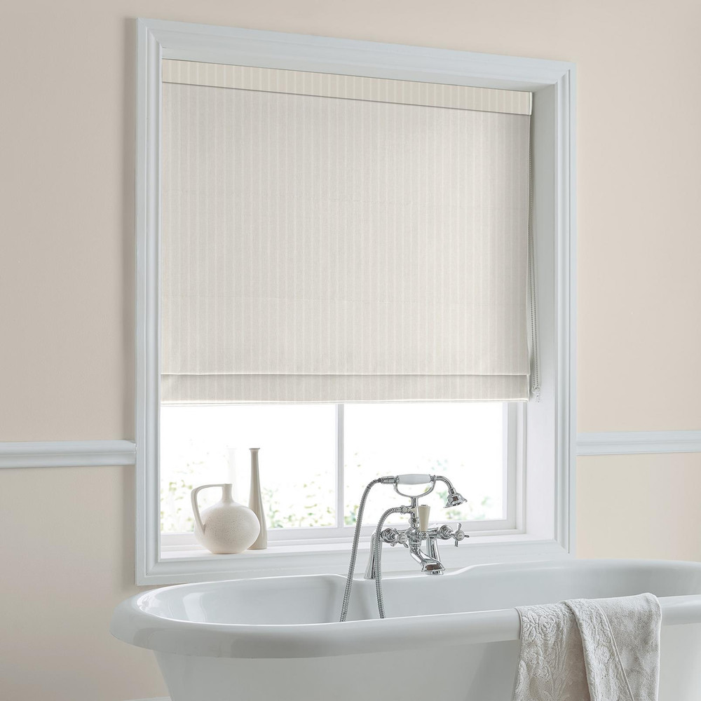 Burnsall Stripe White Sands Roman Blind - 130669rom_ROOMSET_02.jpg