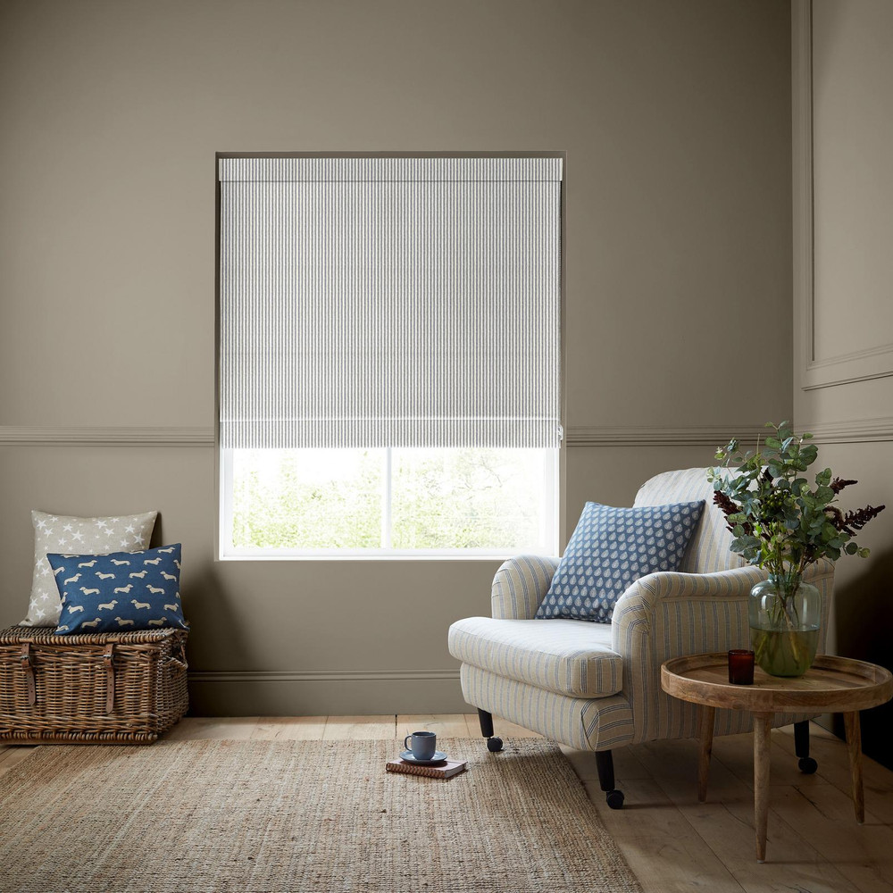 Oscar Stripe Indigo Roman Blind - 130614rom_ROOMSET_01.jpg