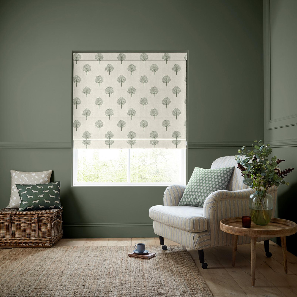 Yew Tree Fern Roman Blind by Emily Bond - 130638rom_ROOMSET_01.jpg