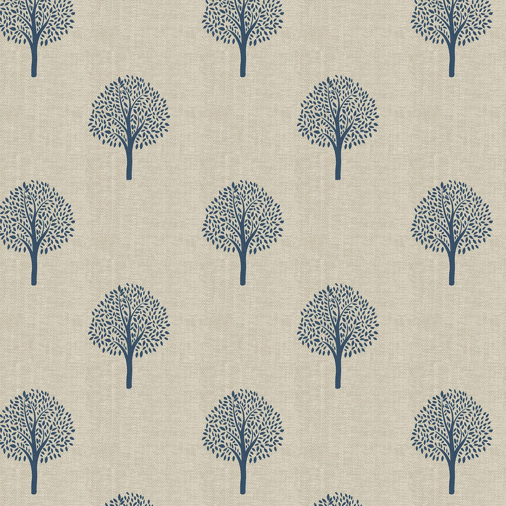 Yew Tree Navy Roman Blind - 130644rom_DETAIL_01.jpg