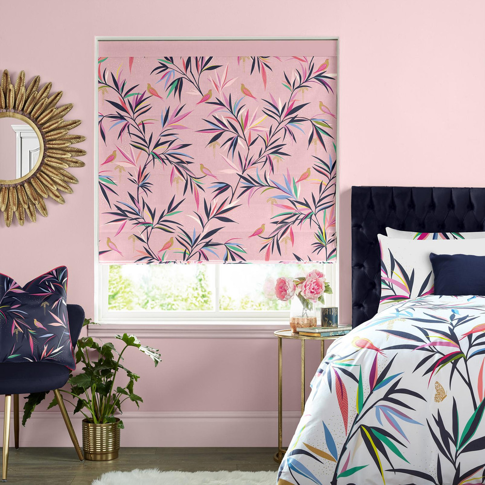 Bamboo Soft Pink Roman Blind by Sara Miller - 130744rom_ROOMSET_01.jpg