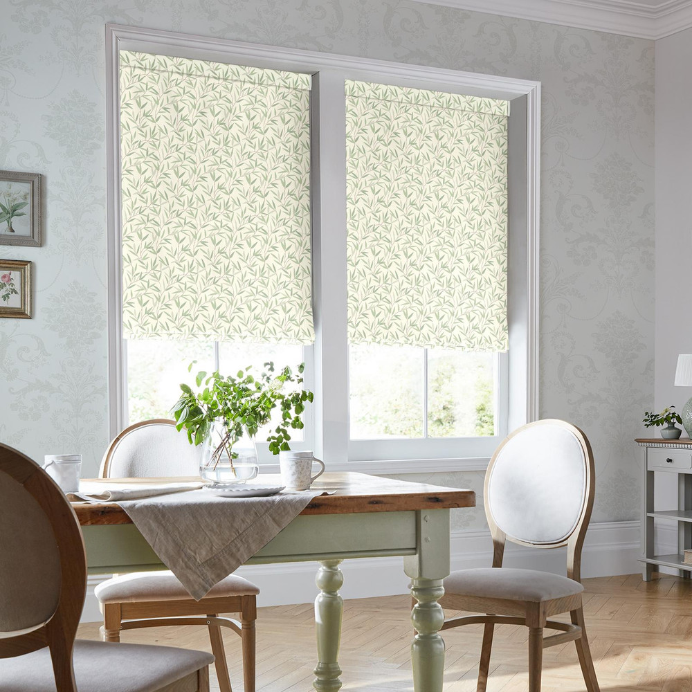 Willow Leaf Hedgerow Roman Blind by Laura Ashley - 130738rom_ROOMSET_02.jpg