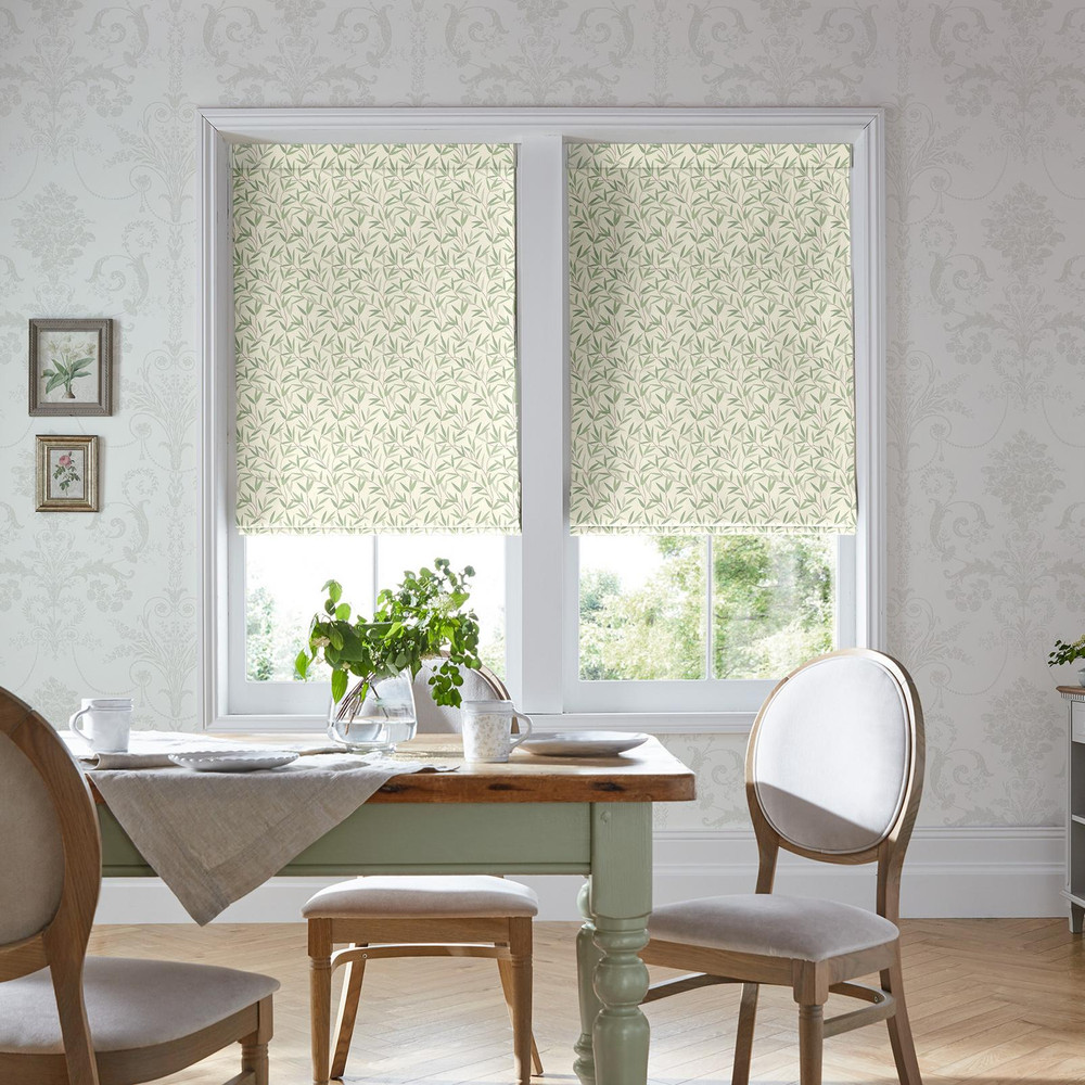 Willow Leaf Hedgerow Roman Blind by Laura Ashley - 130738rom_ROOMSET_01.jpg