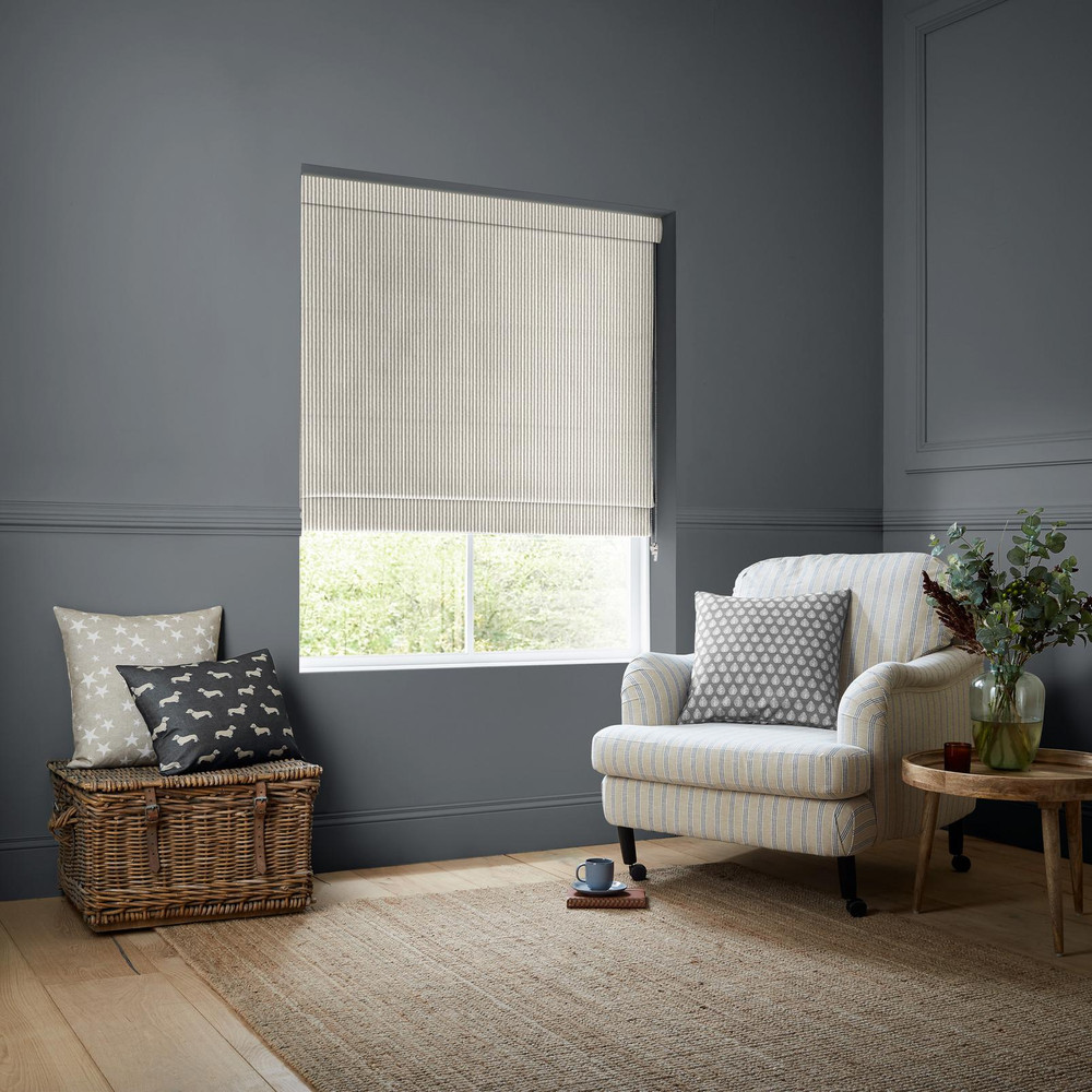 Oscar Stripe Smoke Roman Blind - 130629rom_ROOMSET_02.jpg