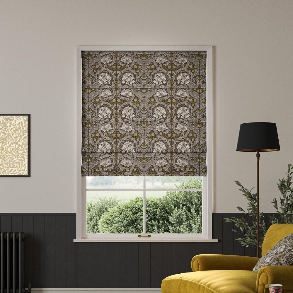 African Marigold Iron Roman Blinds by William Morris At Home - 130833rom_ROOMSET_01.jpg