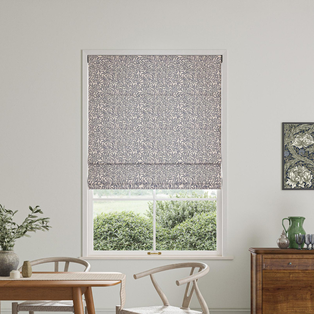 Willow Indigo Roman Blinds by William Morris At Home - 130900rom_ROOMSET_01.jpg