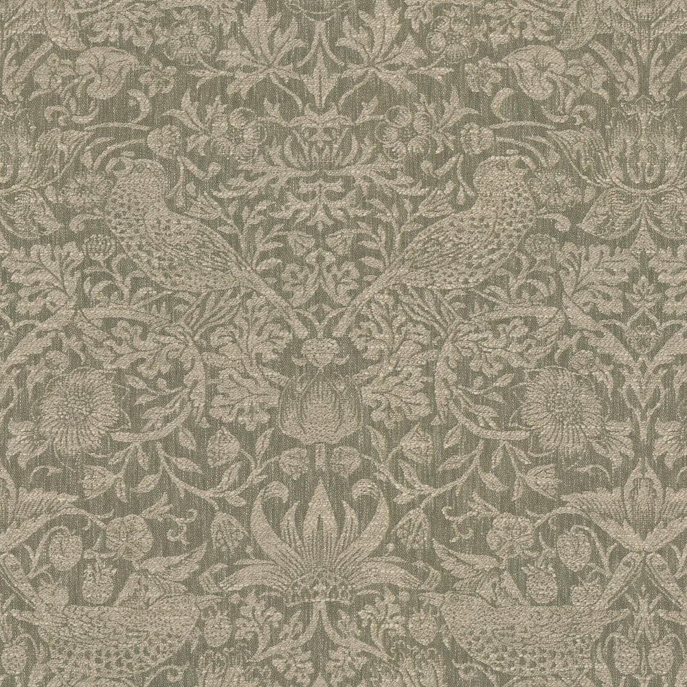 Strawberry Thief Woven Sage Roman Blind - 130892rom_DETAIL_01.jpg