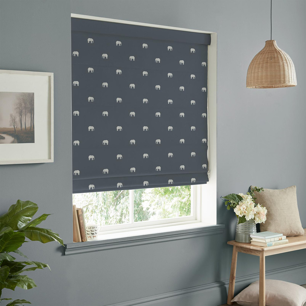 Elephant Deep Navy Roman Blind - 131201rom_ROOMSET_02.jpg