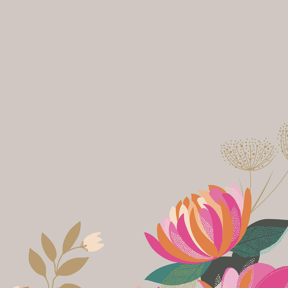 Peony Border Pale Grey Roman Blind - 131128rom_DETAIL_01.jpg