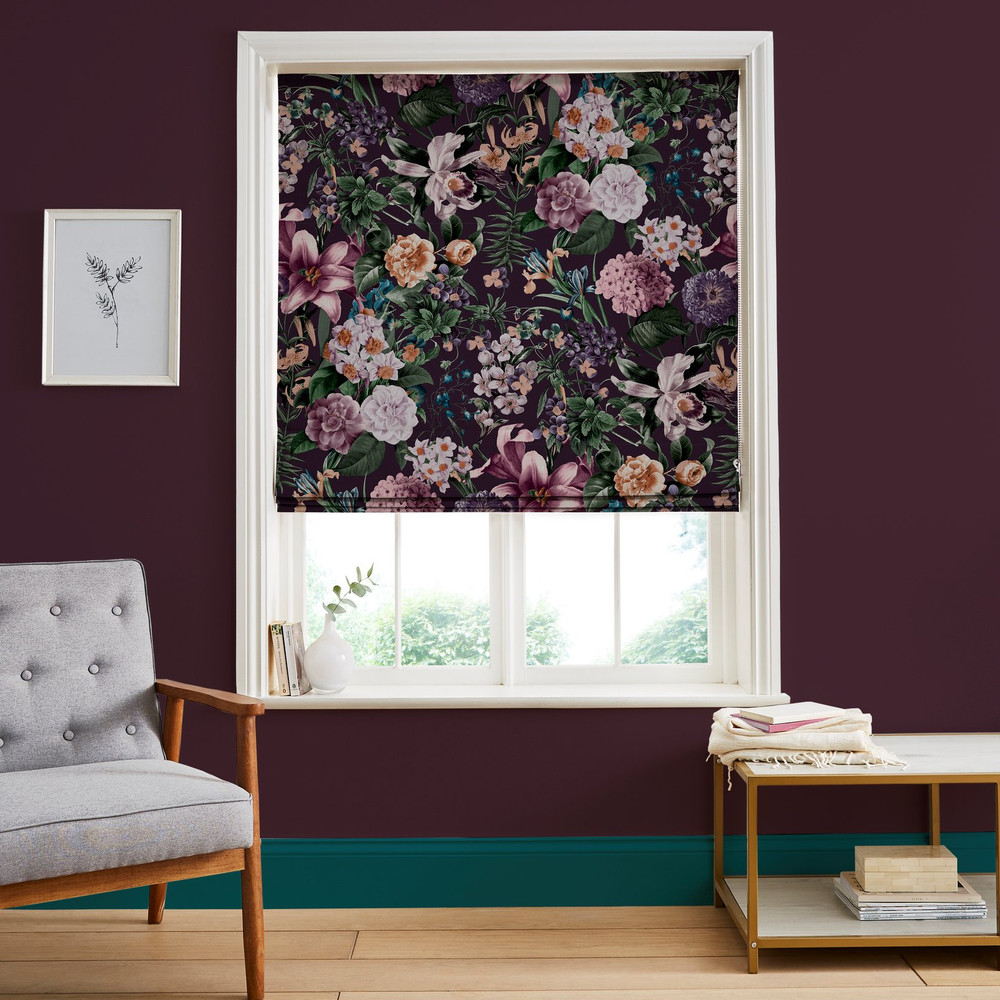 Glasshouse Flora Amethyst Roman Blind - 116281rom_ROOMSET_01.jpg