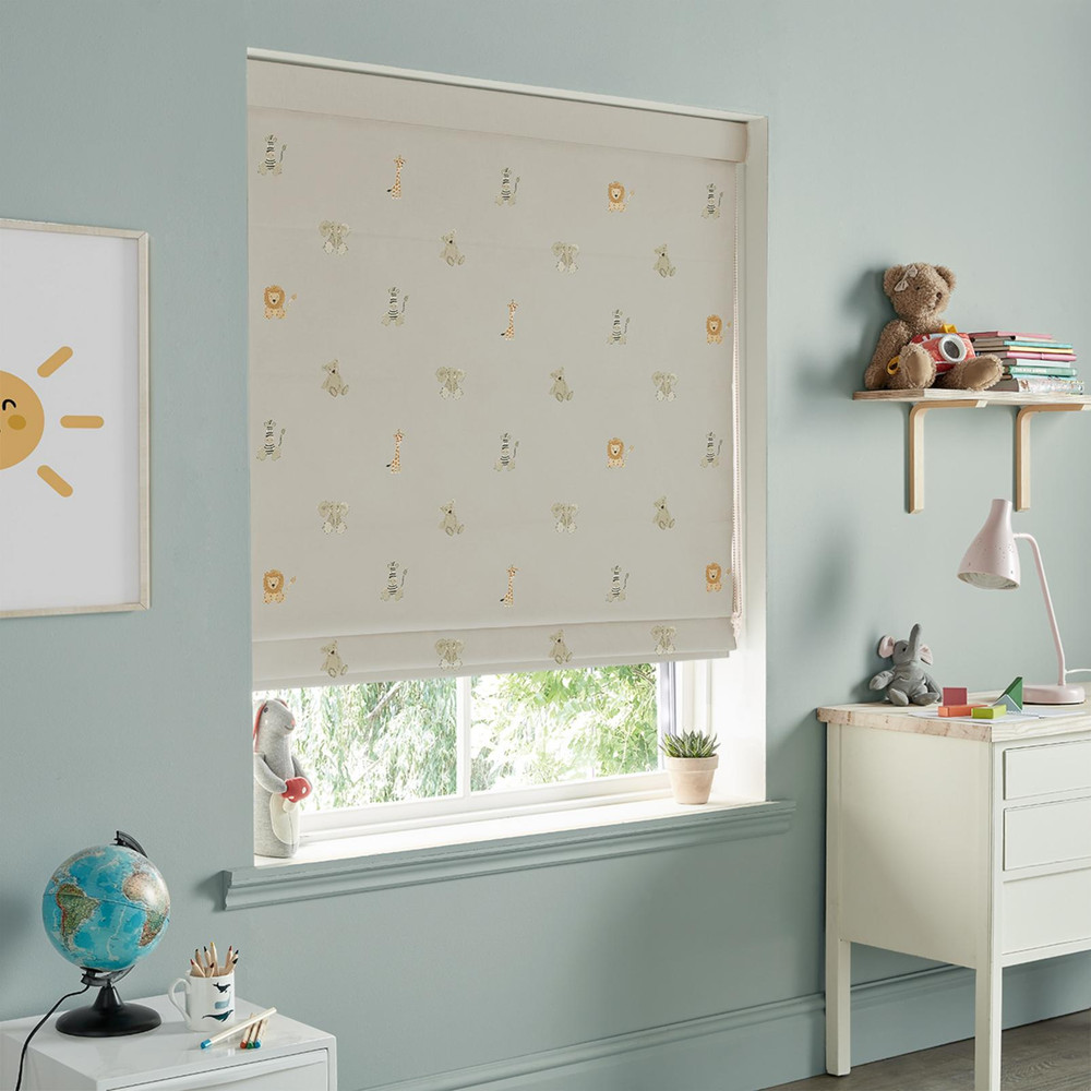 Bears Linen Roman Blind by Sophie Allport - 131176rom_ROOMSET_02.jpg