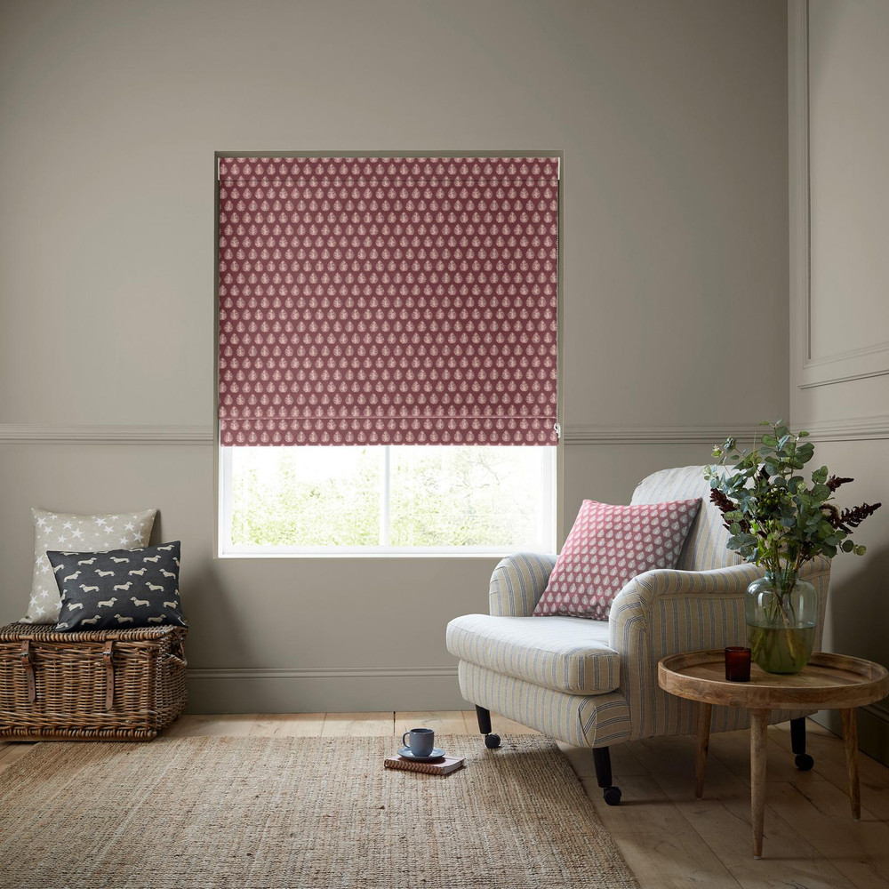 Jaipur Raspberry Roman Blind by Emily Bond - 131063rom_ROOMSET_01.jpg