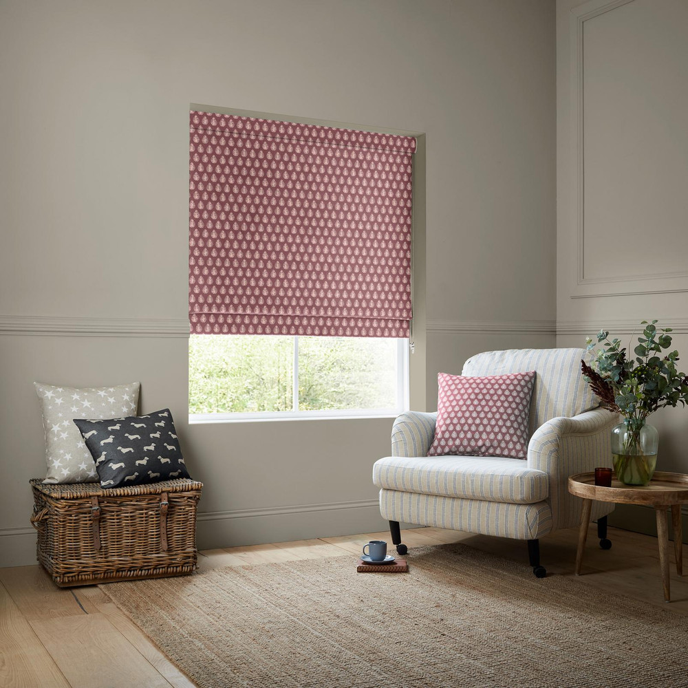 Jaipur Raspberry Roman Blind by Emily Bond - 131063rom_ROOMSET_02.jpg