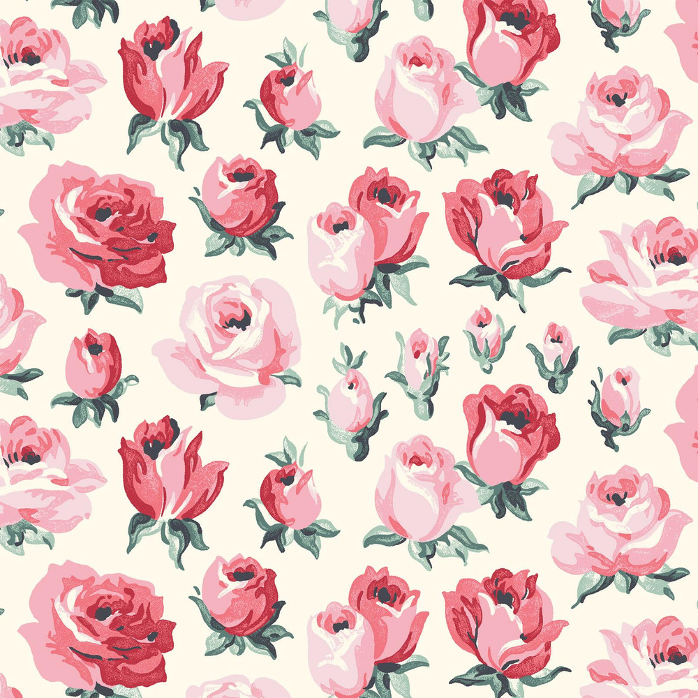 Rose Bud Pink & Red Roman Blind by Cath Kidston - 130978rom_DETAIL_01.jpg