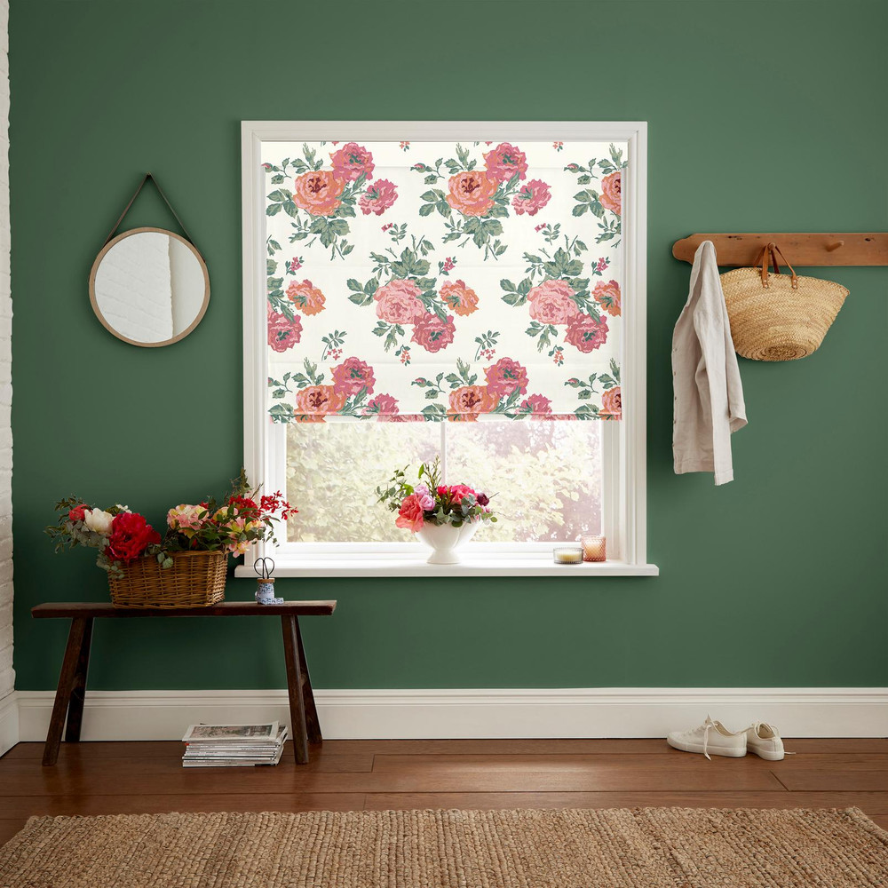Archive Rose Pink Blooms Roman Blind by Cath Kidston - 130914rom_ROOMSET_01.jpg