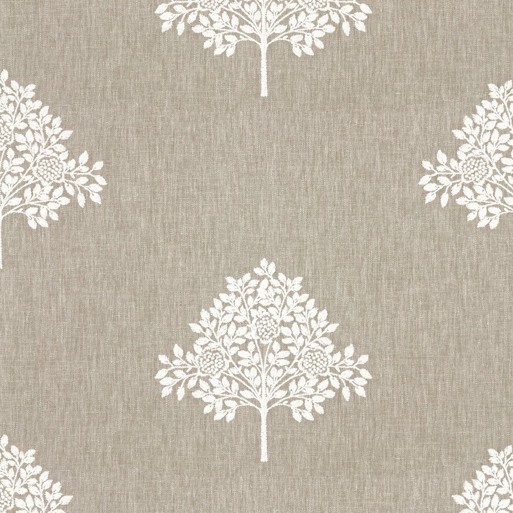 Marigold Tree Embroidery Linen Roman Blind by William Morris At Home - 130849rom_DETAIL_01.jpg