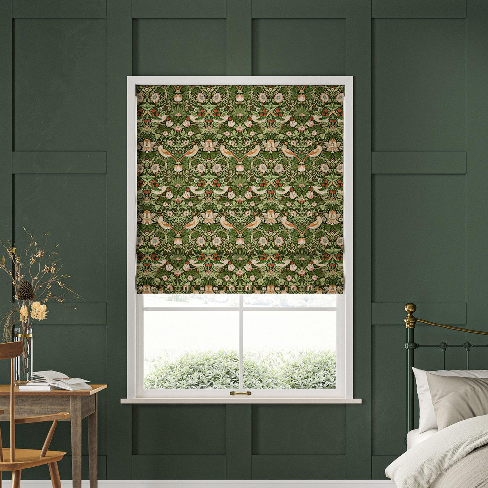 Strawberry Thief Velvet Nettle Roman Blinds - 130889rom_ROOMSET_01.jpg