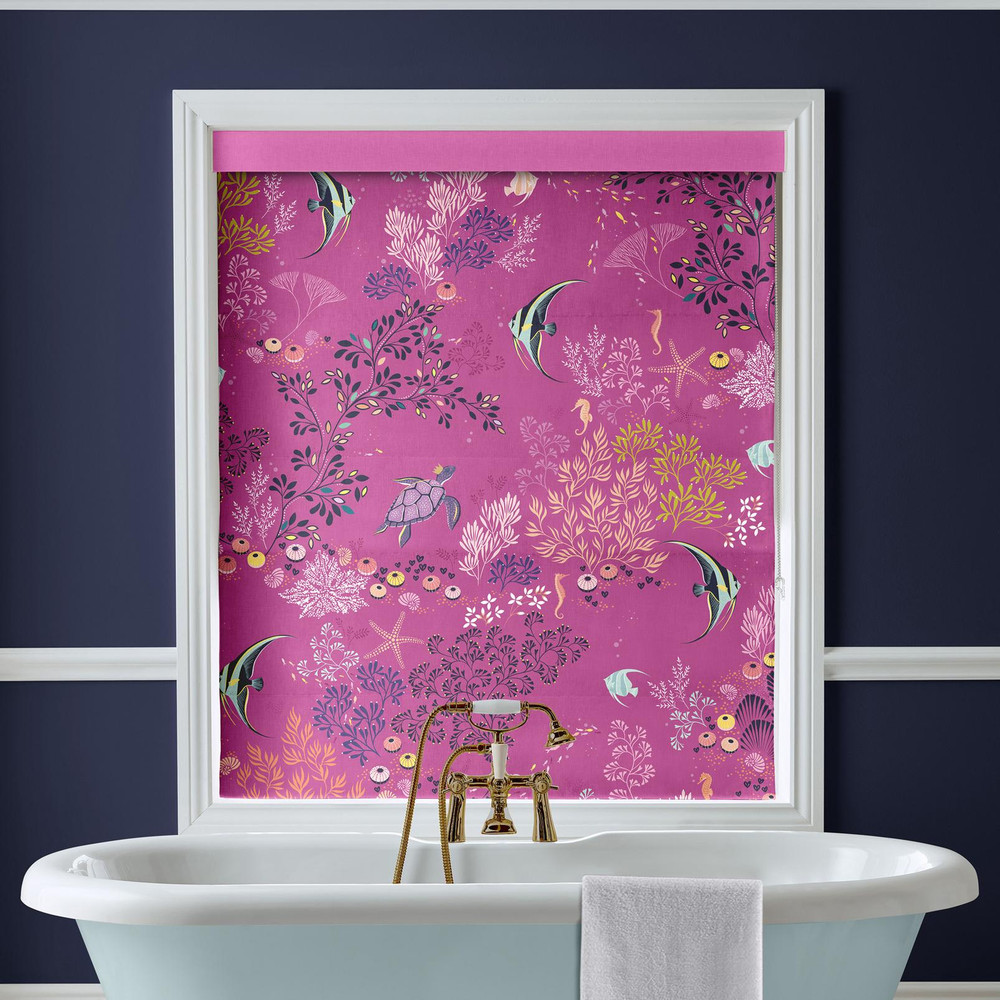 Underwater Mauve Roman Blind by Sara Miller - 131152rom_ROOMSET_02.jpg